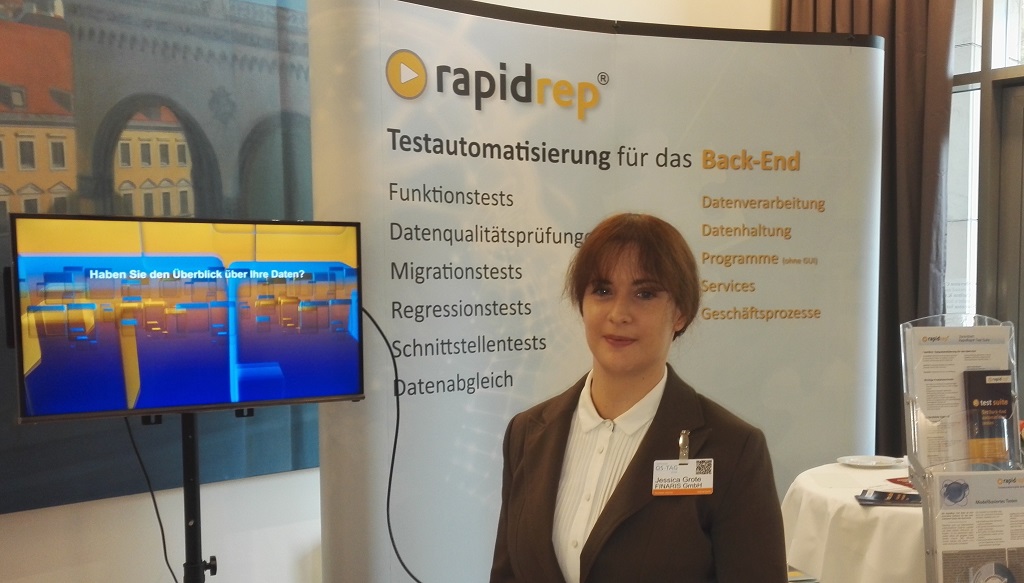 RapidRep exhibition booth Software-QS-Tag 2016